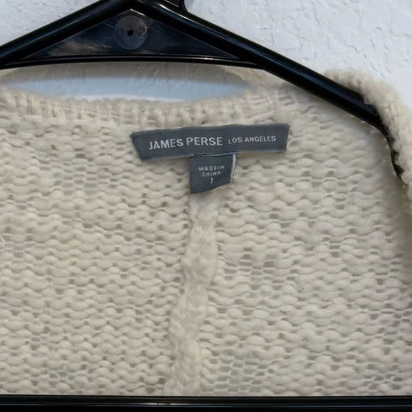 James Perse Wool Cardigan Wrap, size small - Picture 3 of 6